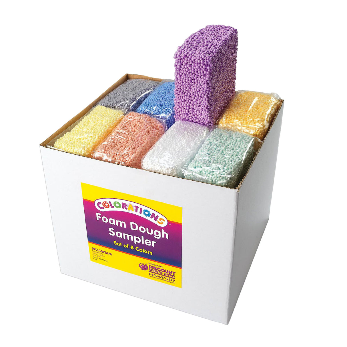 Colorations - Foam clay color, set of 8