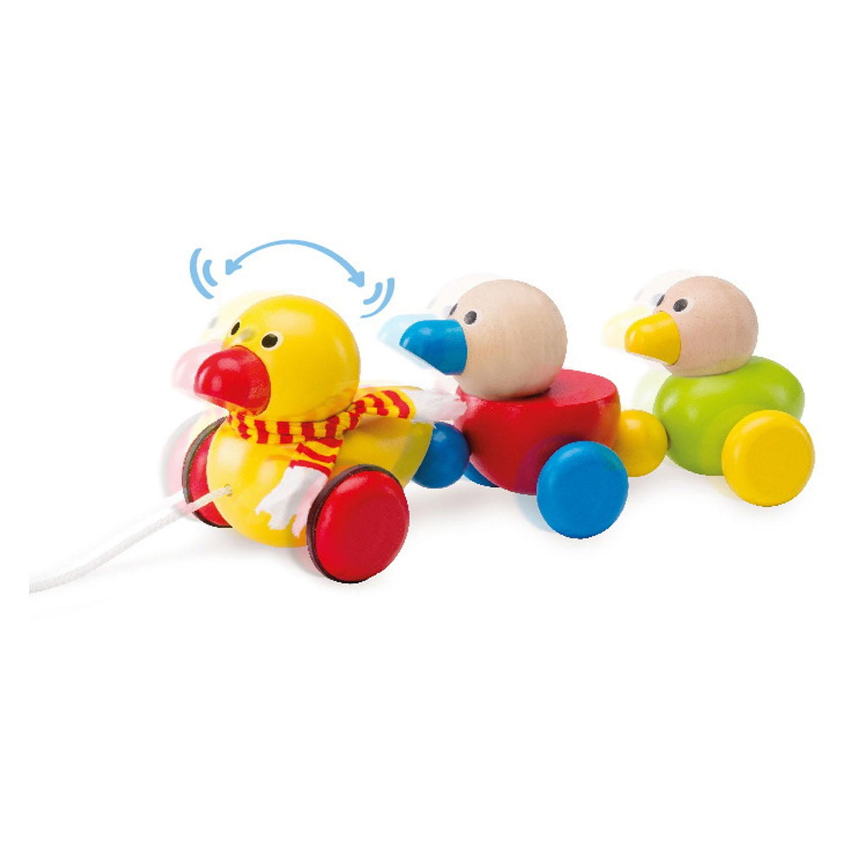Wonderworld Wooden Trekins Duck Family