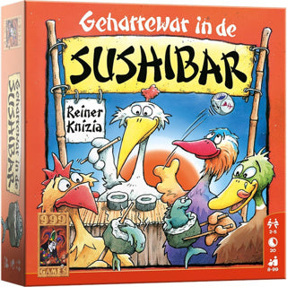 999games DobbelSpel Harrewar in the Sushibar 30-piece (NL)