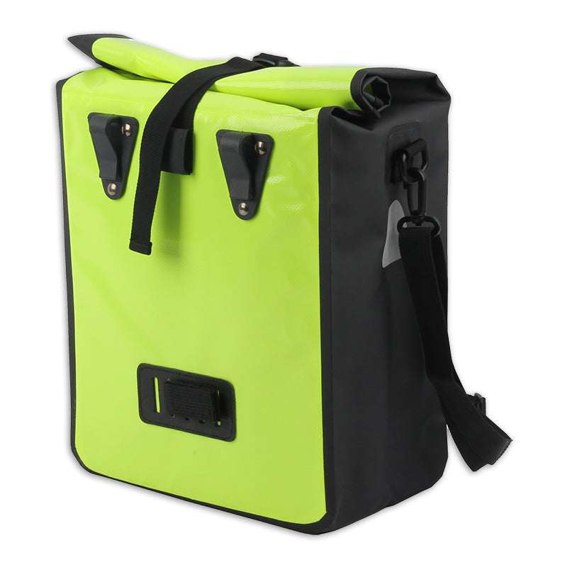 Lynx Tarpaulin Vally XL Pojedyncza torba rowerowa 21L. Neon żółty