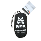 Rain pants dry go size XL