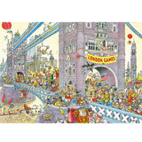 Jumbo Washij Retro Mystery 8 Puzzle Jigsaw - The Last Hurdle!, 1000st.