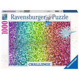 Ravensburger Puzzle Challenge Glitter 1000 kusů