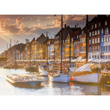Ravensburger jigsaw puzzle Sonnenunt. in Copenhagen, 500st.