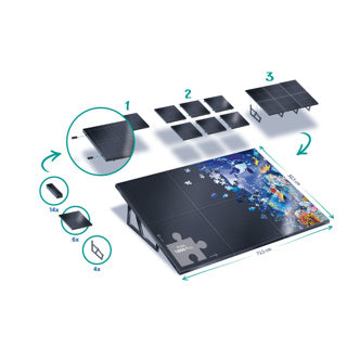 Standard Ravensburger pro hádanky skládačky 72 x 51 cm