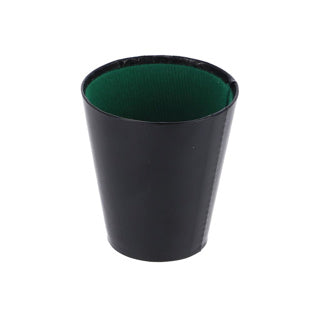 Tasse de dice de base 9 cm vert noir