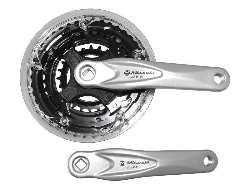 Miranda Cranket Alu Silver 24 34 42T -5mm deepened 573145