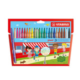 Stabilo Power - Fillt Pen - Set mat 24 Stécker