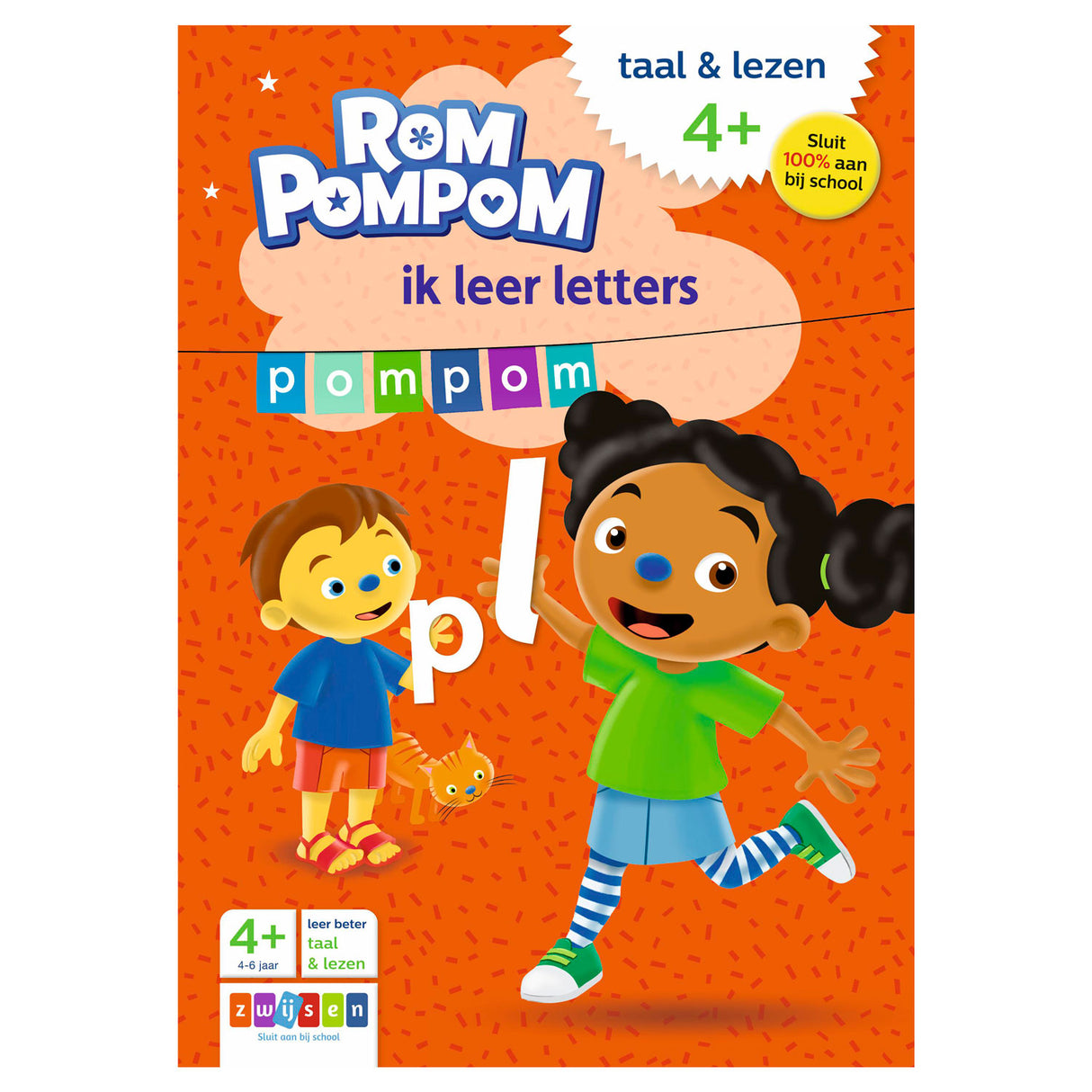 Wpg uitgevers Rompompom J'apprends les lettres 4+