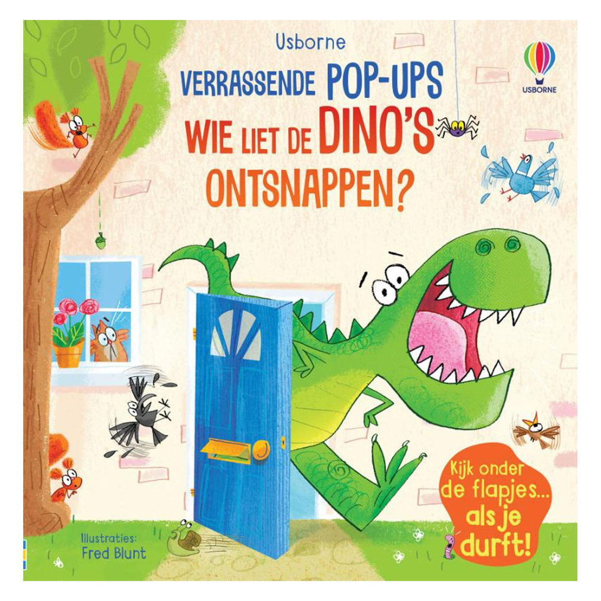 Who let the dinos escape? Pop-up book