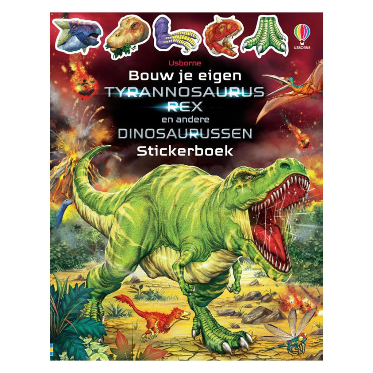 WPG Uitgevers build your own Tyrannosaurus Stickerboek