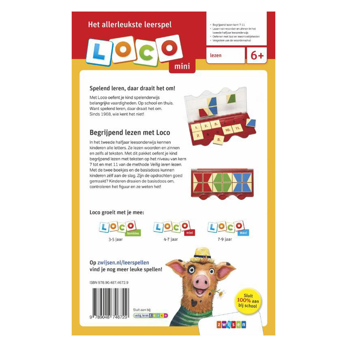 Mini Loco Safe Lernen zum Lesen von Paket BRAF. Lesen Sie Core 7-11