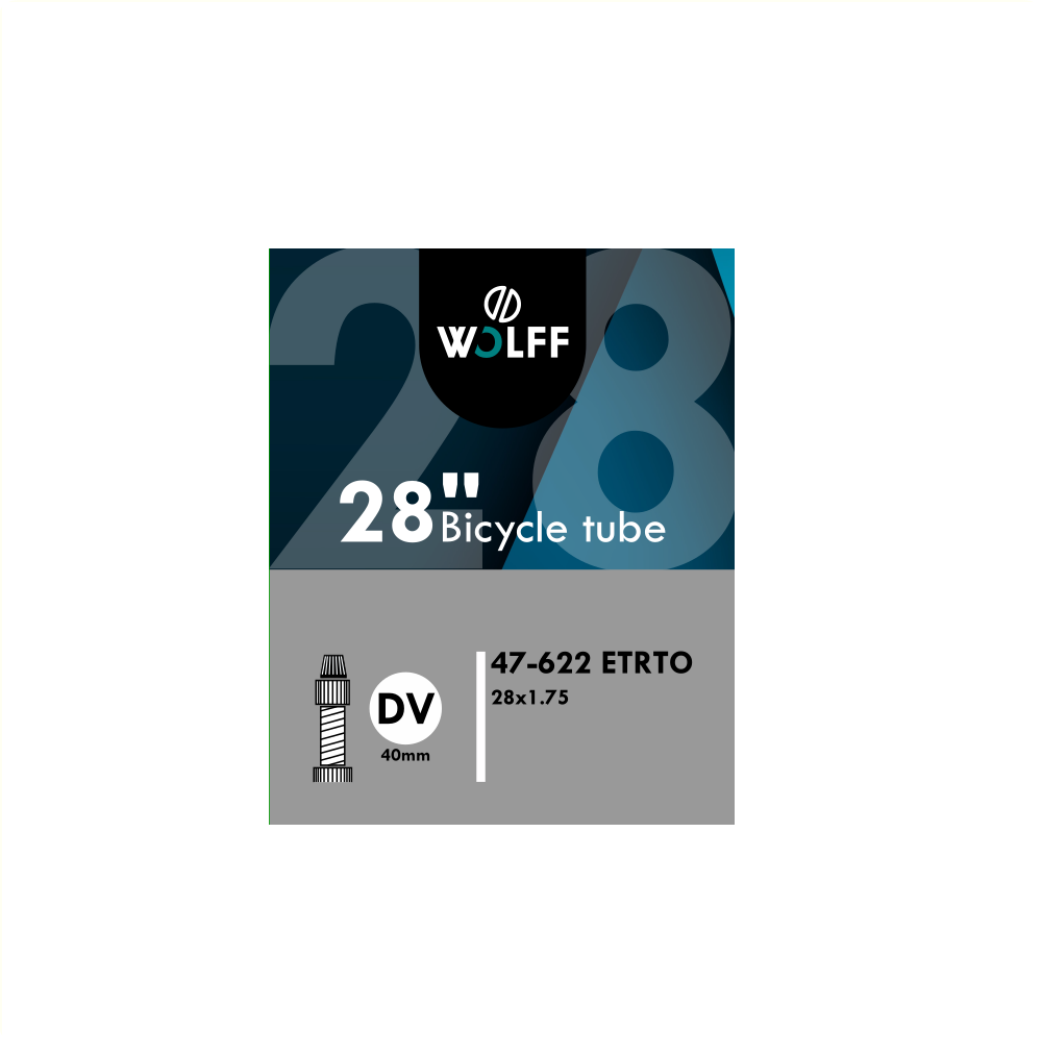 Dunlop Wolff Wewnętrzna rurka 28x1,75 ETRO 47 622, zawór: Blitz Holland Valiel 40 mm