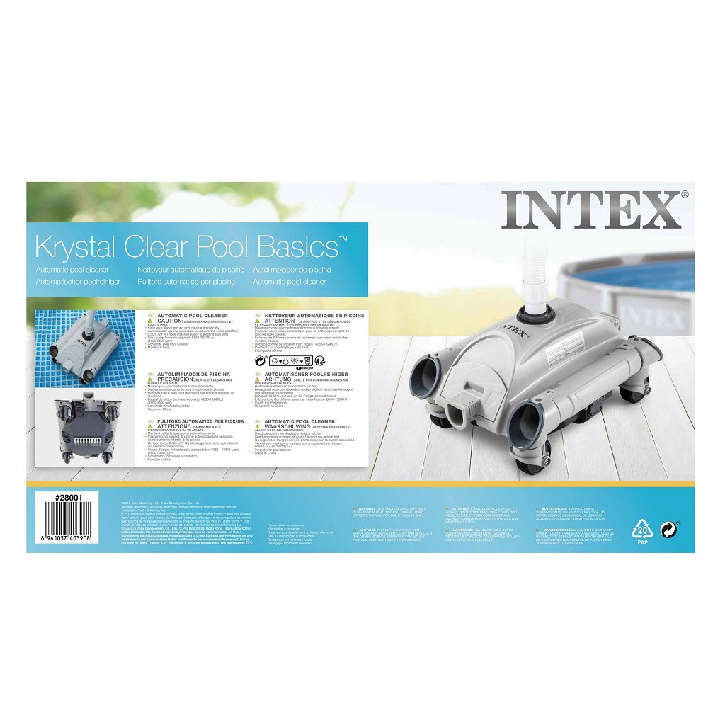 Intex 28001 Polca di piscina robot Sucker