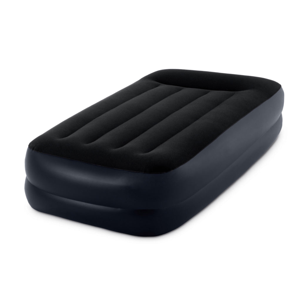 Intex 64122NP Kissen ruhen Erhöhte Luftbett 99x191x42 cm Schwarz