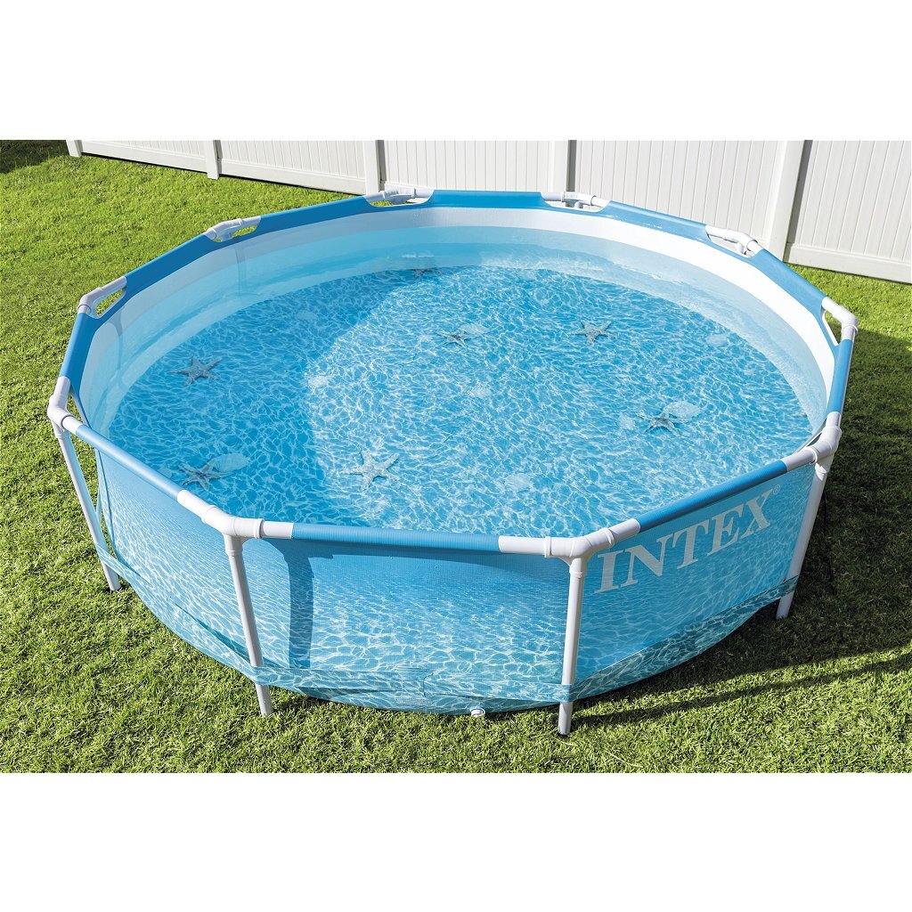 Intex 28206NP Swimming Pool 305x76 cm ved stranden.
