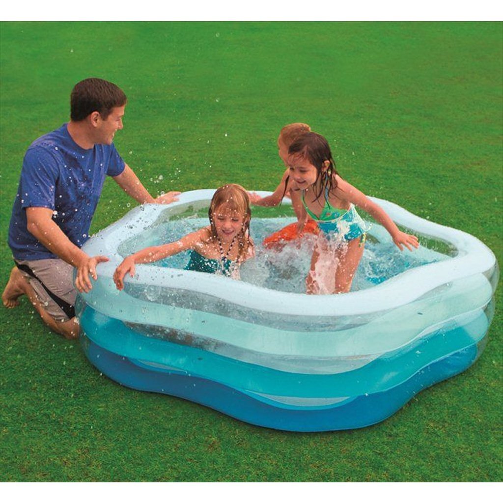 Intex 56495NP inflatable swimming pool 185x180x53 cm blue white