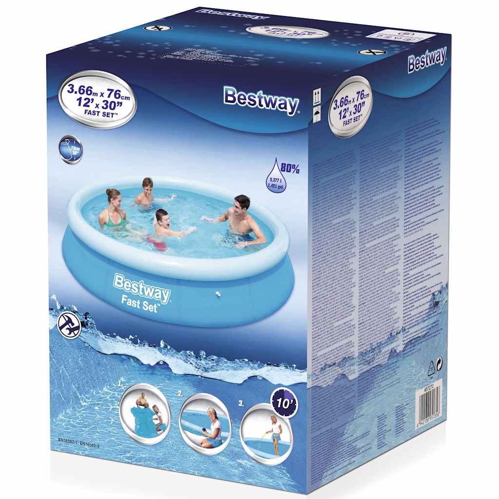 Bestway Swimming pool Fast set around 366