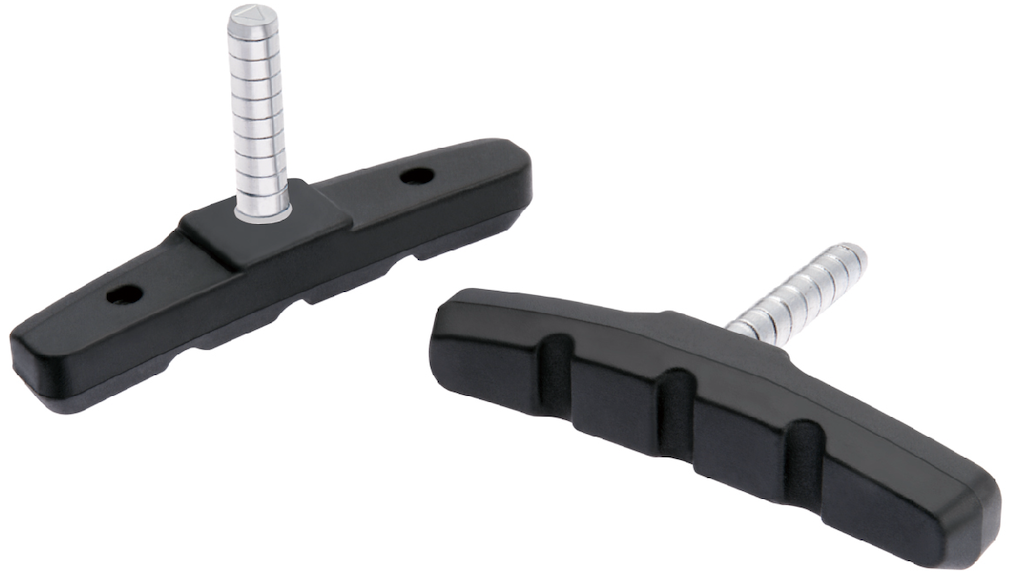 Kantenbremsblock-Set V-Brems 70 mm zentriert schwarz
