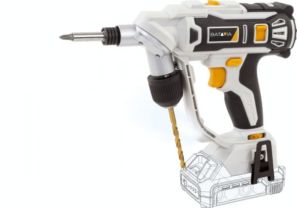 AC Twin Drill Battery Drill (MaxxPack 18V).
