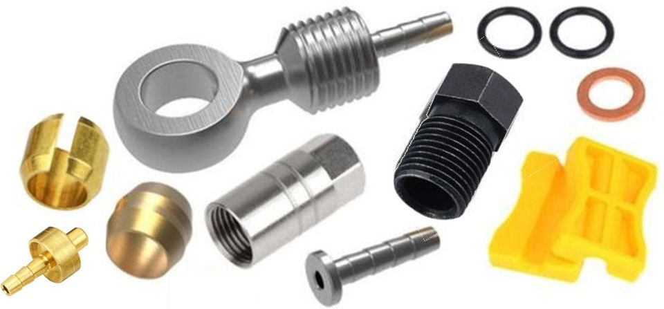 Adattatore set per tubo di freno idraulico Shimano BH90