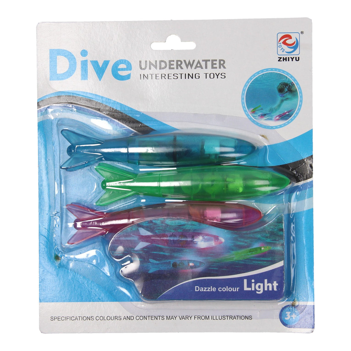 Diving torpedoes with light, 3rd.