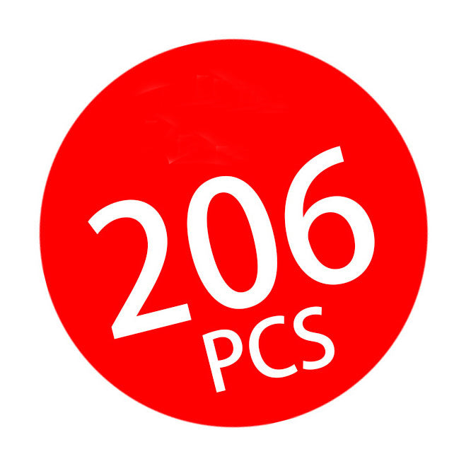 Building discs in storage box, 206dlg.