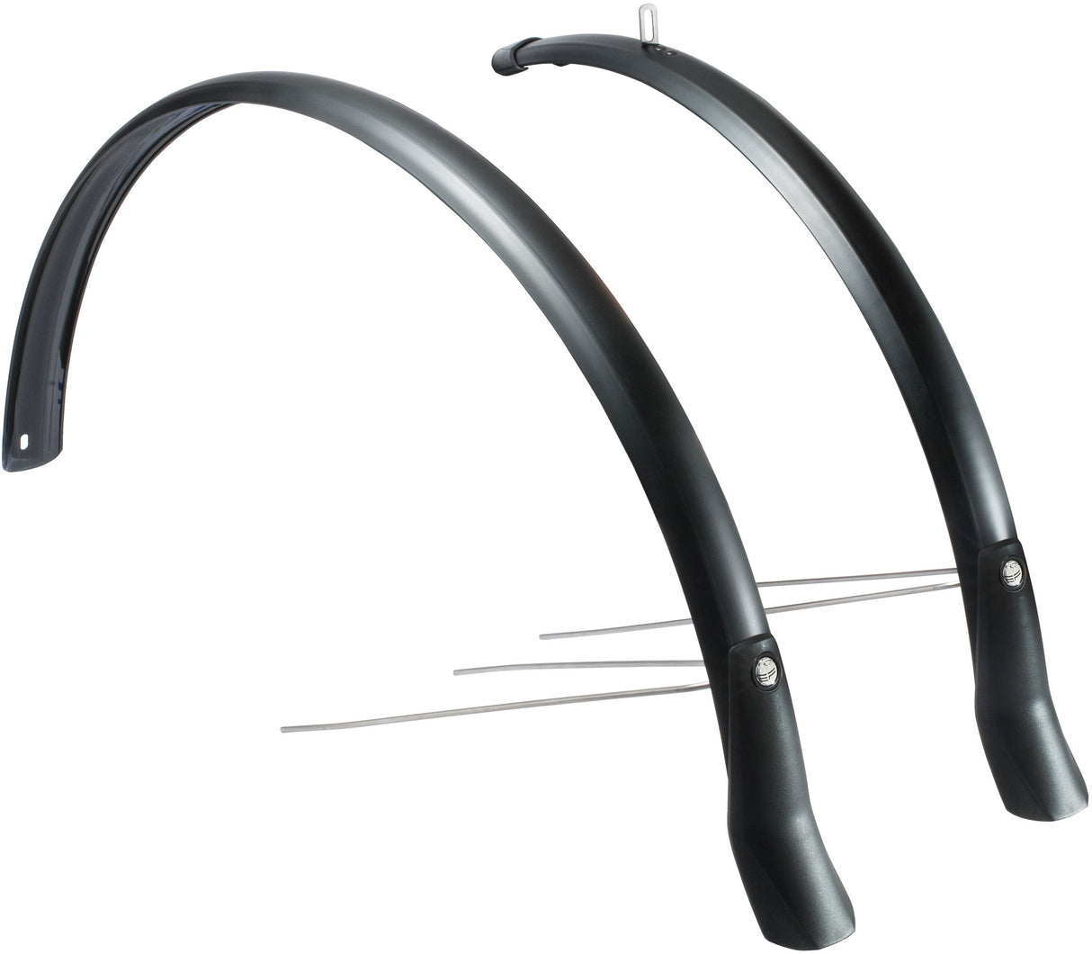 Eurofender Fender set Snello 28 x 51 mm mat črna