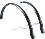 Eurofender Fender set Snello 28 x 51 mm mat črna