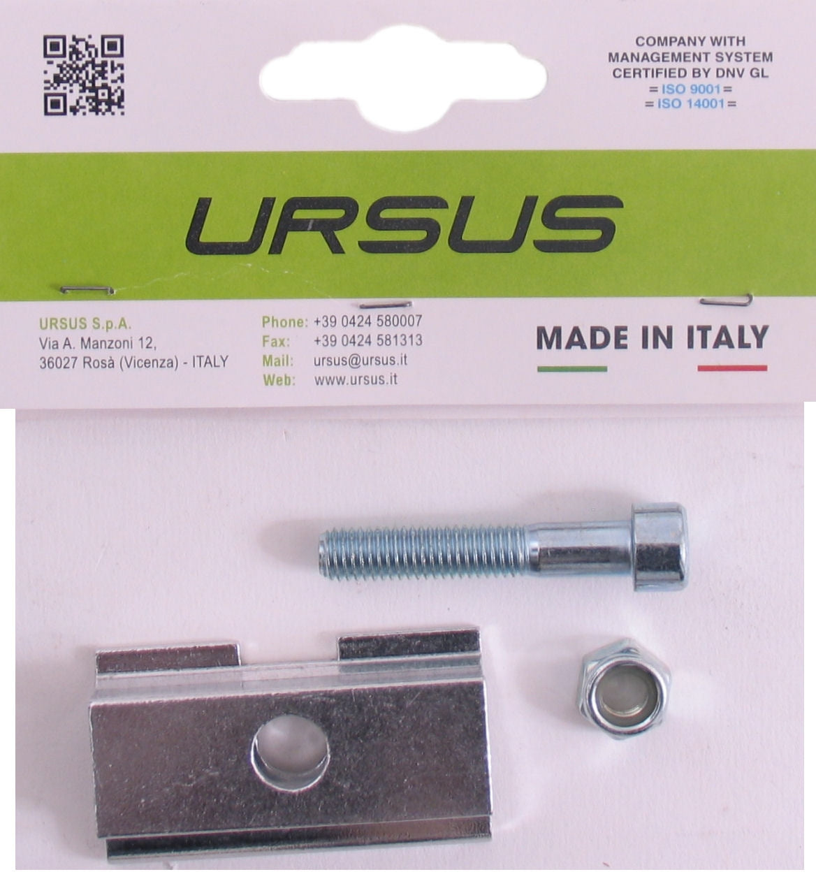 Ursus standard adapterplade til Gazelle M8X45 for Ursus King