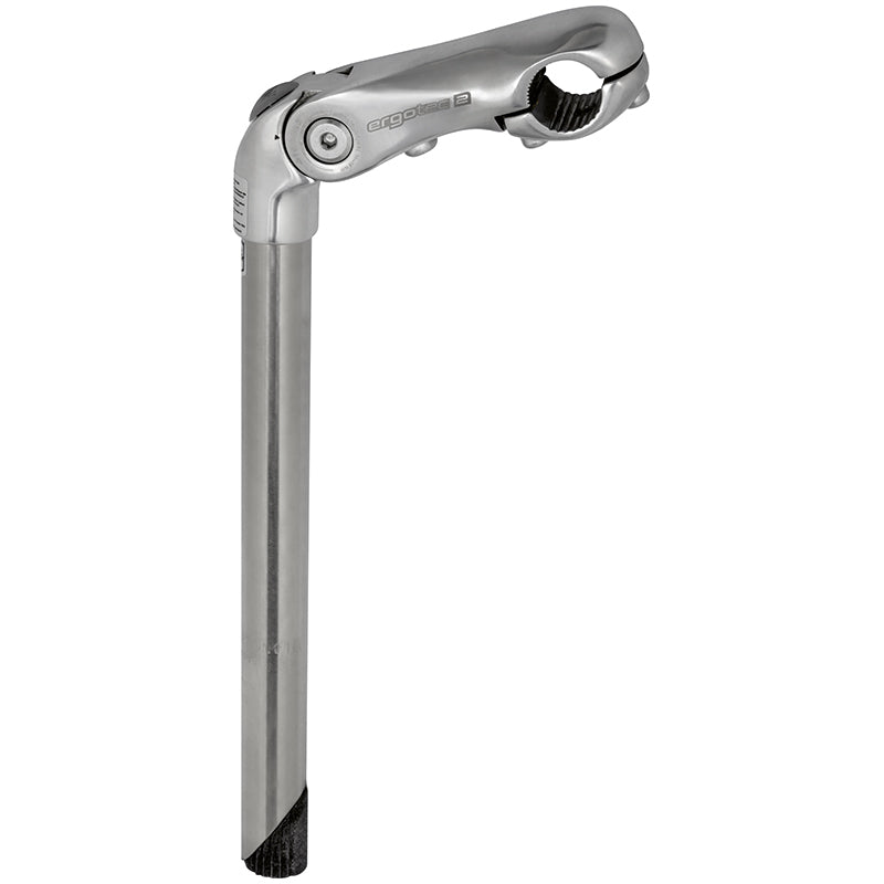 Ergotec Start Kobra Acciaio inossidabile regolabile Kobra 25,4 300x110 25,4 mm in argento