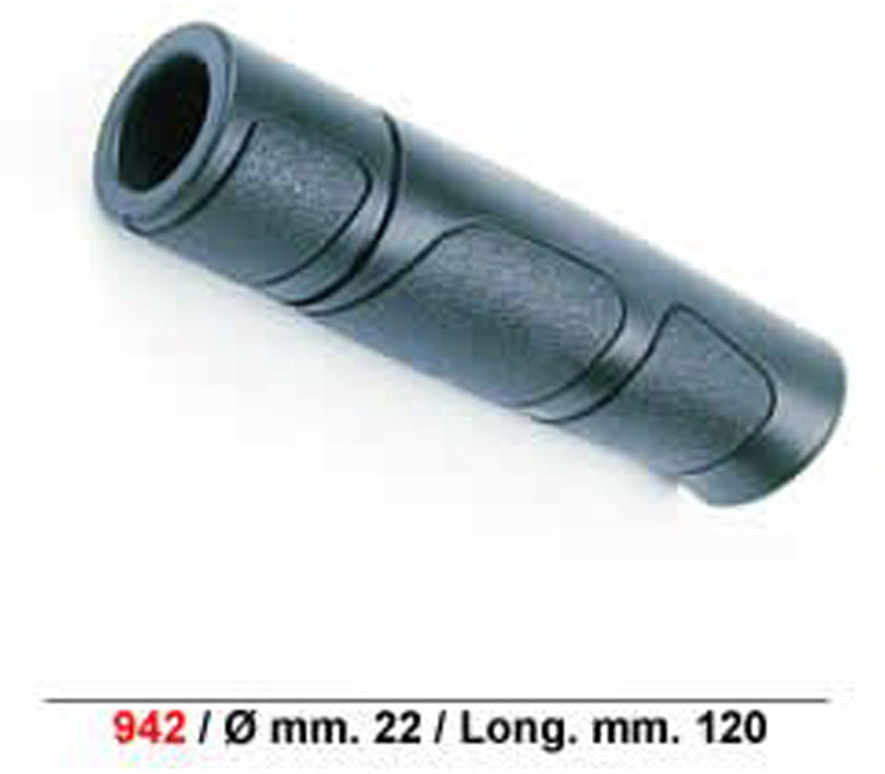 Pro Grip Griff Sporty Long mit Schneidekante - schwarz (pro Stück)