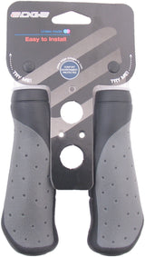 Edge Ergo City Fahrradgriffe - 135 mm - schwarz grau