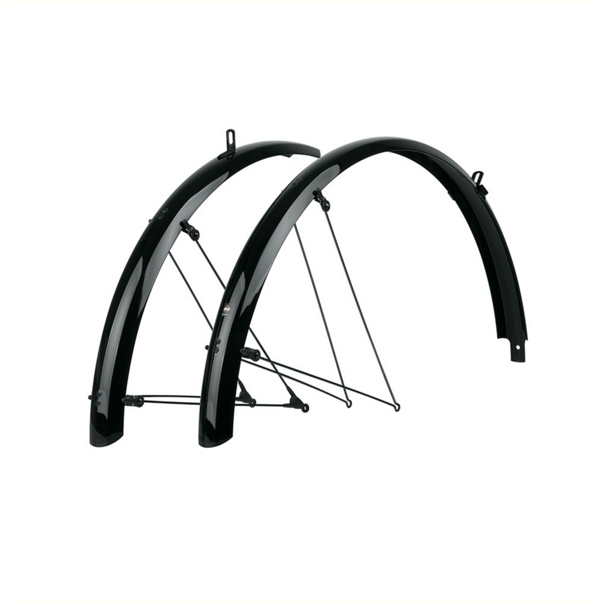 SKS Fender Set 28 Blumeter Basis 55mm schwaarz