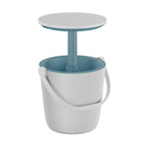 Keter Keter Table Cooler Go Bar White and Ocean Blue