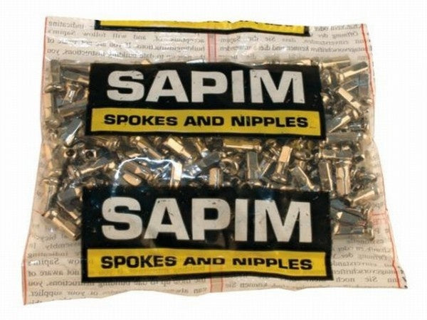 Sapim Spaak Nippel spackak 14 - Sëlwer (100 Stécker)