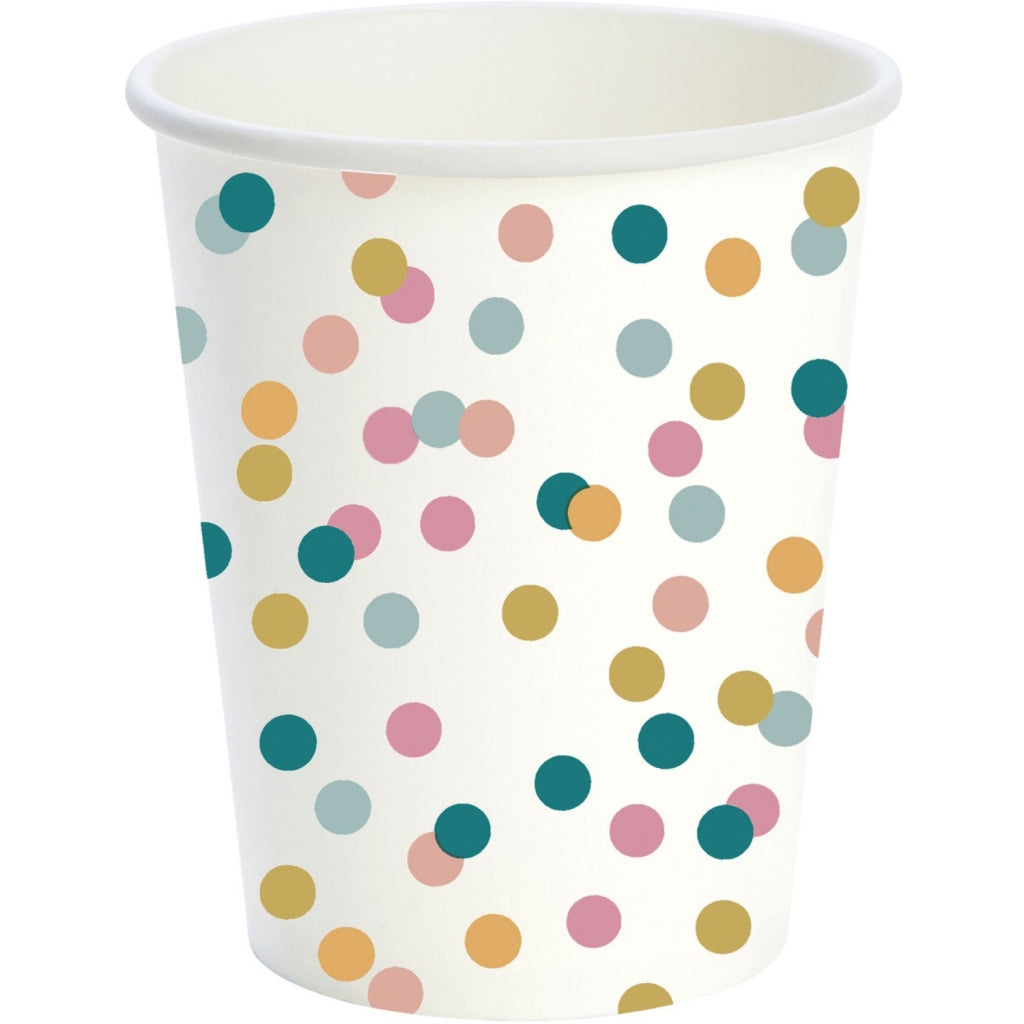 Duni Paper Cups Dream Dots 24 cl 10 kusů
