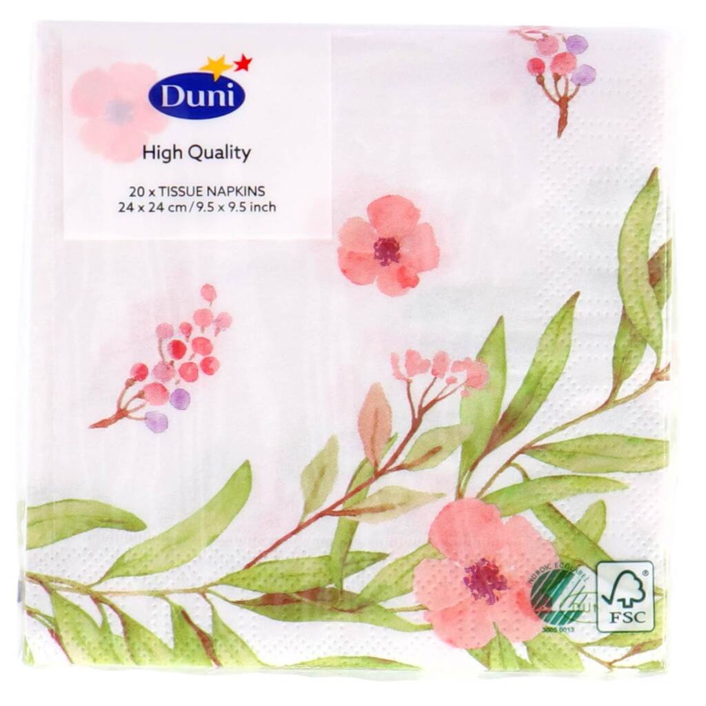Duni napkins Woodland 24x24 cm