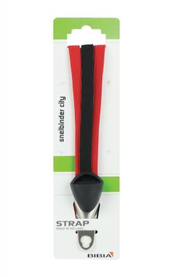 Widek Bibia 151079 Triobinder City stainless steel bracket red black on card