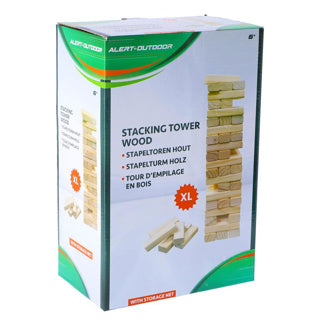 Alert outdoor xl wooden stacking tower