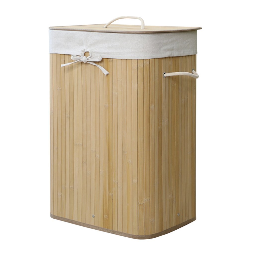 Homesthyle Pro vnteckular Bambus Wäschkuerfkuerf 40x3036 cm natierlech