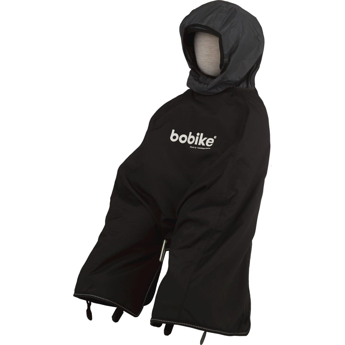 Bobike regn poncho mini sort