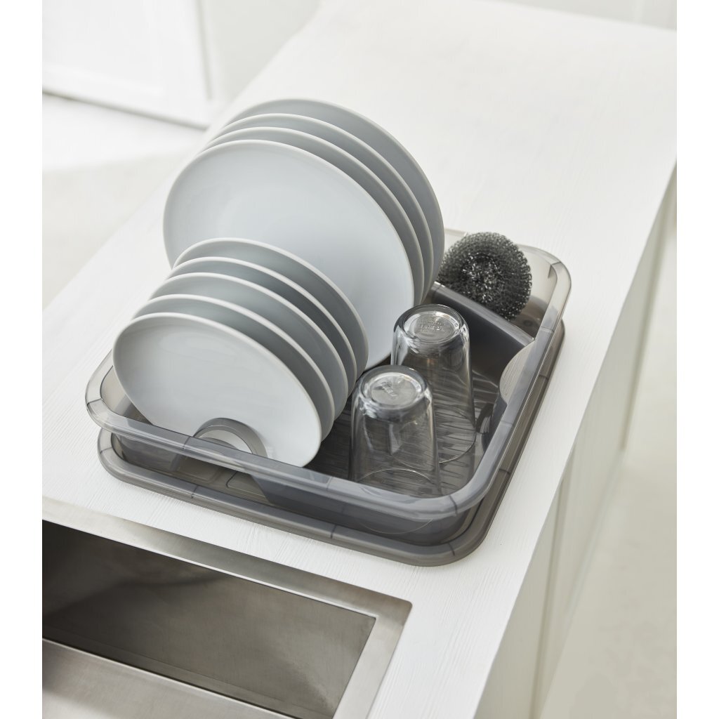 Rotho Geometric drain rack Anthracite