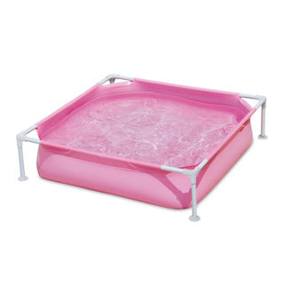 Summer Waves Swimming pool Small Frame 122 x 122 x 30 cm Pink