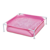 Summer Waves Swimming pool Small Frame 122 x 122 x 30 cm Pink