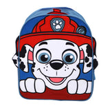 PAW PATROL PLUSH BACKPACK MARSHALL 31X25.5X8,5 cm bleu