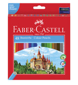 Faber Castell FC-120148 colored pencil Faber-Castell Castle Hexagonal Cardboard pouch with 48 pieces