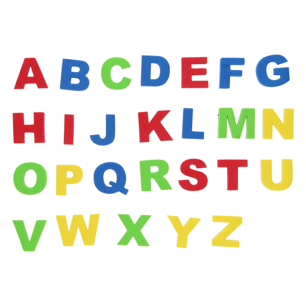 Foam alphabet letters magnetic, 26dlg.