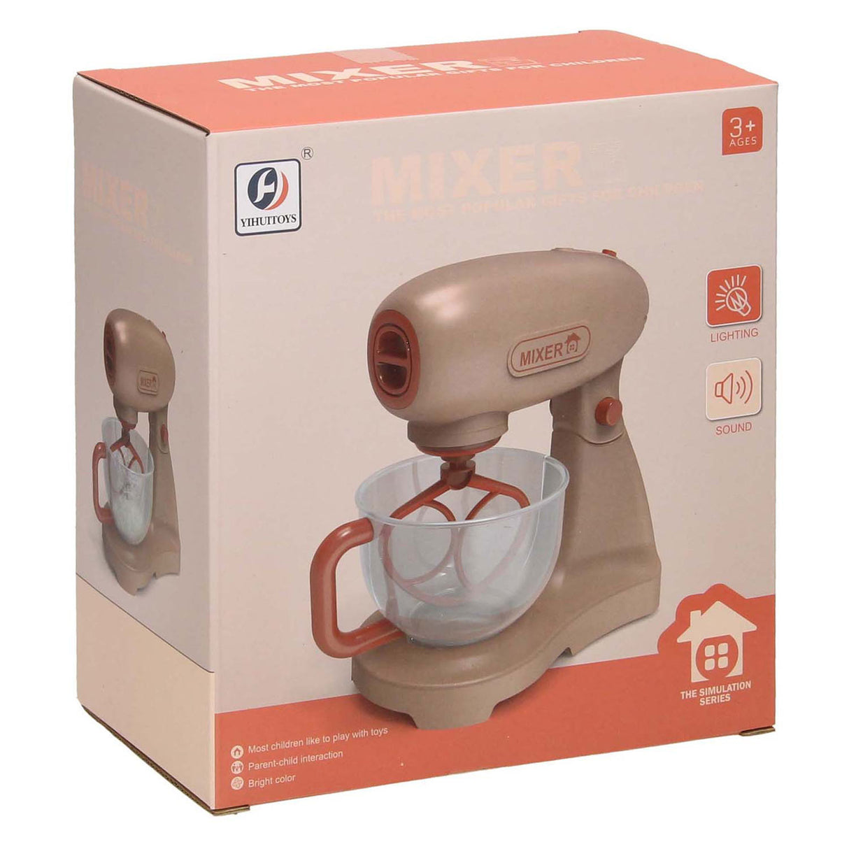 Blender con luce e suono
