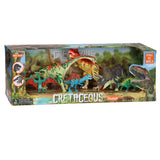 Dino spillen Set grouss, 6DLG.